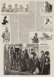 Skizzen bei den Londoner Polizeigerichten